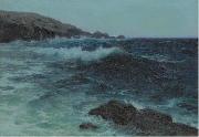 Lionel Walden Hawaiian Coastline, oil painting by Lionel Walden oil painting